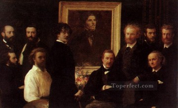  Homenaje Arte - Homenaje a Delacroix 1864 Henri Fantin Latour